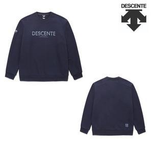 [데상트] 스포츠테리 그래픽 맨투맨 SQ123UHT11-NAVY