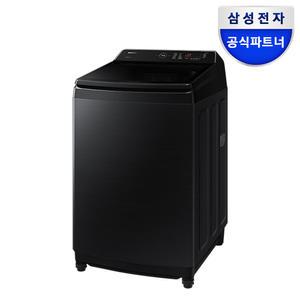 삼성 그랑데 통버블 세탁기 18Kg 버블폭포 입체돌풍세탁 WA18CG6K46BV 블랙캐비어