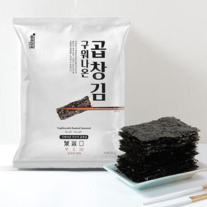 [새벽] 구워나온곱창김 200장[10매(25g)×20봉]_24년 제철김