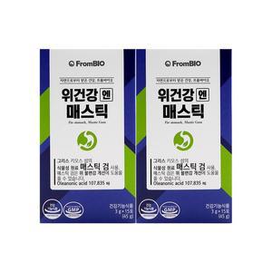 프롬바이오 위건강엔 매스틱 3g x 15포 2통