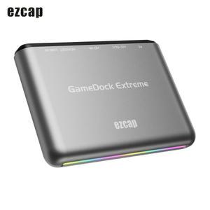 rgbtohdmi Ezcap360B 게임독 익스트림 HD 캡처 카드 HDR 및 VRR 지지대 RGB 컬러 ezcap360B