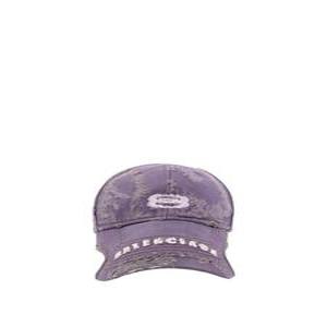 발렌시아가 모자 766864410B25071 PURPLE WHITE DOM