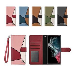 라피네 콤비 천연 소가죽 다이어리 케이스 갤럭시 S25 울트라 S24 플러스 S23 FE S22 S21 S20