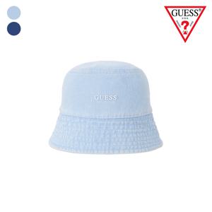 [게스][게스본사] 워시드 블루데님 BUCKET HAT NO1AE201