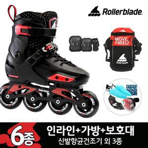 [롤러블레이드] 정품 아펙스 FSK 어린이 아동 인라인 스케이트+가방+보호대+신발항균건조기 휠커버 외