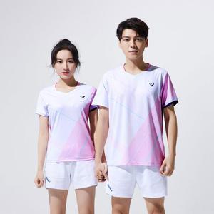 부드러운 배드민턴의류 유니폼 단체복 팀복