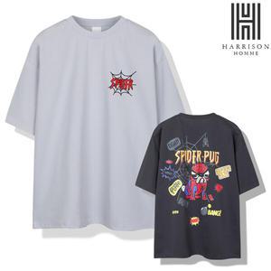 [해리슨] 분또 스파이더퍼그 오버핏 반팔티 KTOH1155