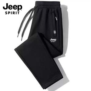 JEEP 남자 봄과 가을 새로운 빅사이즈  캐주얼 바지