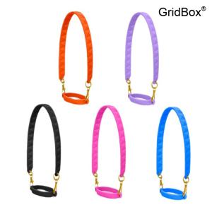 스탠리 텀블러 손잡이 GirdBox 실리콘 가방끈 야외 휴대용 물병 스트랩 클립