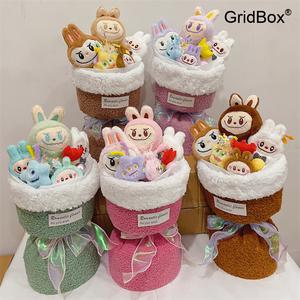 귀여운 라부부 인형꽃다발 사랑스러운선물 여자친구 절친생일선물 GirdBox 꽃가게 매력