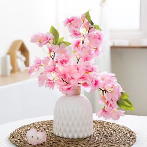 이롬 벚꽃 화분 26x36cm 인테리어 봄 조화 테이블 장식 행사 소품