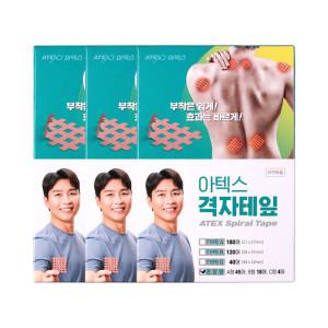 아텍스 격자테이프 혼합형 A45매B17매C4매 3개