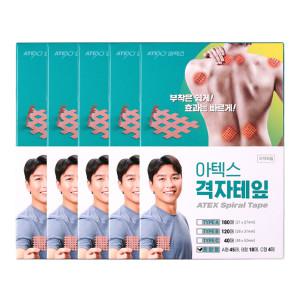 아텍스 격자테이프 혼합형 A45매B17매C4매 5개