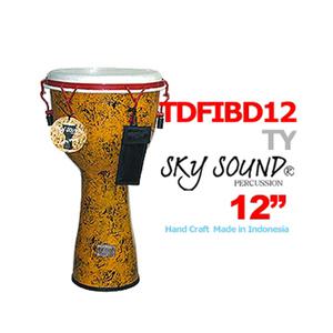 스카이사운드 튜너블 화이바 젬베12인치 TDFIBD12-TY