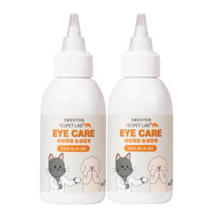 리스펫 고양이 강아지 눈세정제 아이클리너 120ml X2