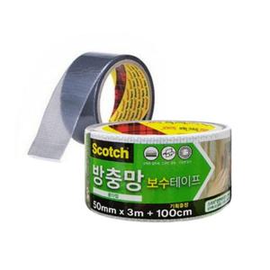 3M 스카치 방충망 보수테이프 대형 롤타입 50mm X 3m 벌레차단 창문 틈막이