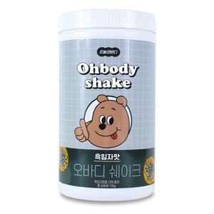 [소비기한 임박] 오늘의바디 식사대용 단백질 오바디쉐이크 700g 흑임자맛, 1개