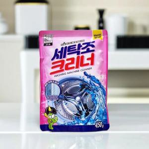 산도깨비 세탁조크리너 일반 드럼 겸용 클리너 세탁조 세정제 세탁기 청소 세제 (3개)