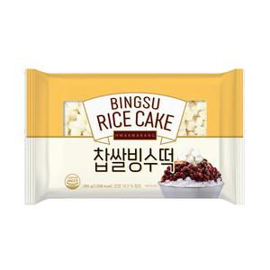 [화과방] 찹쌀 빙수떡 300g / 대두식품 빙수재료 팥빙수 떡 간식 디저트