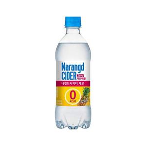 동아 나랑드사이다 제로 파인애플 500ml 20개