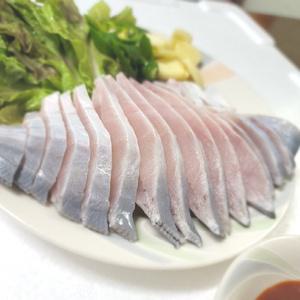 당일조업 남해 횟감용 자연산 생물 병어 1kg, 손질 병어 400g (머리제거)