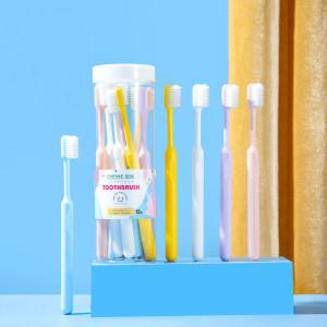 초 스마일 캔디 칫솔 10입 X 6개 (총60개) 부드러운 초미세모 작은 헤드로 구석구석 개운한 양치