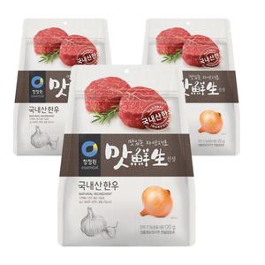 청정원 맛선생 한우 파우치 조미료 추천 120g 3개