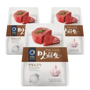 청정원 맛선생 소고기 국 탕 조미료 추천 250g 3개