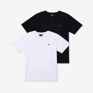 뉴발란스 UNI ESS 머슬핏 티셔츠 (2PACK) NBNEE2A313-99