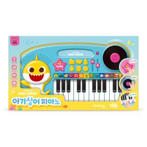 [마이리틀타이거] 아기상어 피아노 (악보그림책(24p) + 계이름스티커 1장)