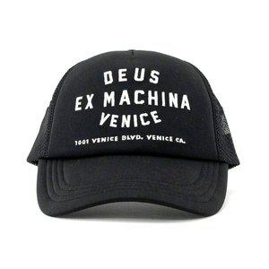 [Deus ex machina]데우스엑스마키나 베니스 어드레스 트러커 볼 캡 모자 남여공용 블랙 DMA47620 BLK