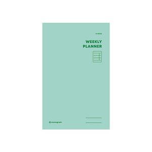 위클리 플래너 16주 Melodie Green 모노그램