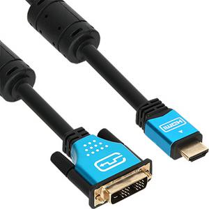 HDMI to DVI Blue Metal 케이블 1m NM-HD01BZ