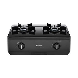 [롯데백화점]린나이 린나이 AA가스레인지 2구 자동점화_매트 그라파이트 블랙 RTR-H2200