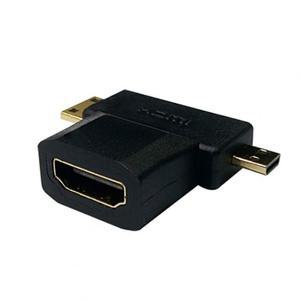 HDMI 멀모던티 변환 젠더 (HDMI to미니HDMI+마이크로HDMI)