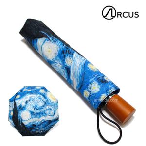 ARCUS 58명화[고흐 별밤] 자동 3단우산 AC325