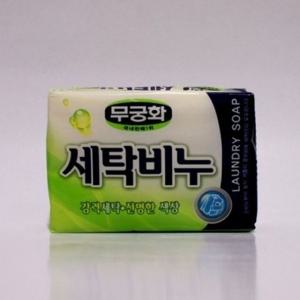 1P 세탁비누 빨래비누 230g 무궁화 낱개상품