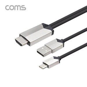 [셀러허브 1][HYIJUOMJ_4B]USB 3.1 to HDMI 컨버터 케이블 2M Type C 4K