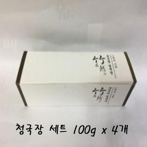 [JH40O03Q_52ER]죽장연 장류 청국장 세트 x 100g 4개
