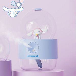 시나모롤 크리스탈 볼 가습기볼기 탁상용 사무실 인테리어 무드등 볼등 램프