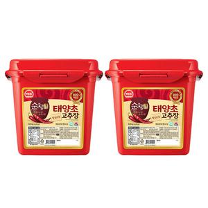 사조 해표 순창궁 태양초 고추장 6.5kgX2통 대용량 업소용