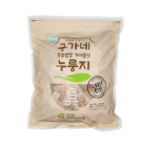 (구가네식품)황금햅쌀 가마솥맛누룽지 3kg 4봉