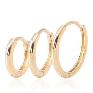 14K 민성링 귀걸이 8~16mm 이너컨츠 귀찌 링피어싱 14k원터치 링귀걸이