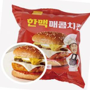 한맥 매콤 치킨버거 190g？식자재 업소용 식재료 식당용 대용량 단체 급식용