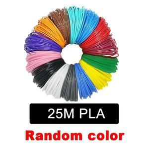 PLA PCL 3D 프린팅 펜 소모품 컬러 무취 안전 플라스틱 필라멘트 직경 1.75mm 25M