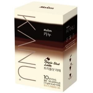 동서 맥심 카누 트리플샷 라떼 10T