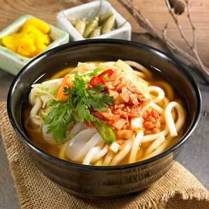 [갓성비] 삼삼한 김치우동(숙성면)200g10봉+김치맛스프12g10봉총10인분