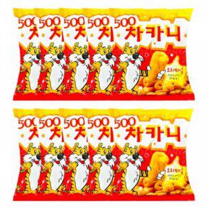 32g 차카니 추억의 10개 스낵 미니과자 과자 추억의과