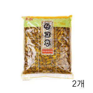 원효에프앤피 산고추 4Kg X 2개 고추절임 초절임고추
