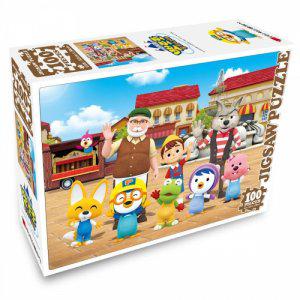 학산문화사 뽀로로 직소퍼즐 100pcs (피노키오마을)